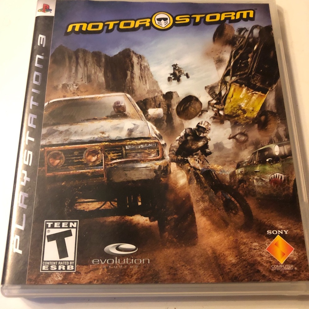 MotorStorm (Sony PlayStation 3 PS3, 2007) tested complete